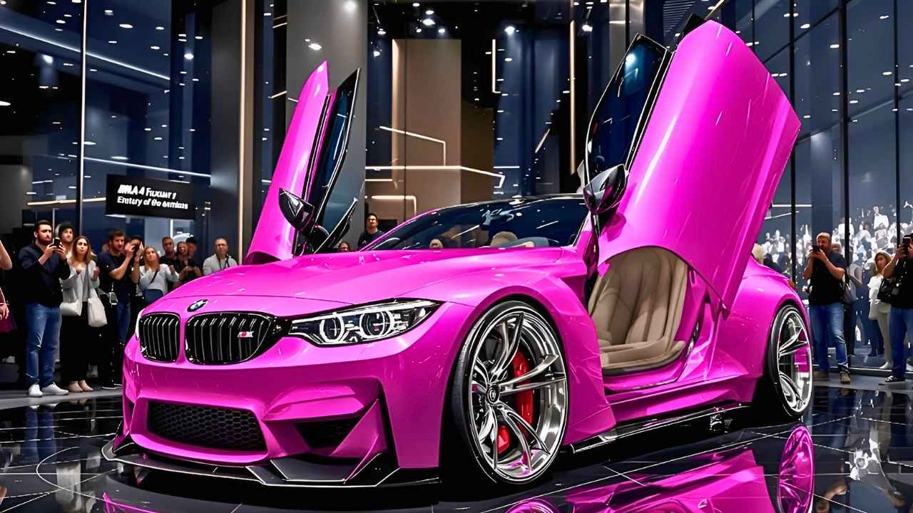 2026 BMW M4 Concept Car Unveiled A High-Performance Machine Designed for Precision Speed and Innovation